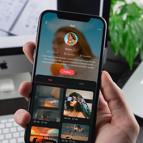 KineMaster - Get closer to creators with the Account Follow feature!